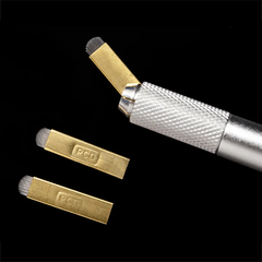 Högkvalitativ PCD hård nål Microblading broderinål för att öva ögonbryn Eyeliner Läpp Permanent Makeup Nålar