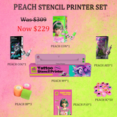 PEACH Stencil Printer Set – Complete Tattoo Transfer Kit