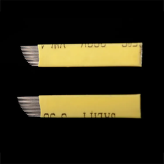 Högkvalitativ PCD hård nål Microblading broderinål för att öva ögonbryn Eyeliner Läpp Permanent Makeup Nålar