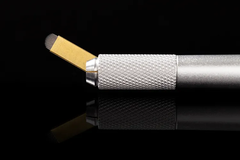 Högkvalitativ PCD hård nål Microblading broderinål för att öva ögonbryn Eyeliner Läpp Permanent Makeup Nålar