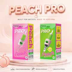 Peach Pro Tattoo Cartridges | Professional Tattoo Needles