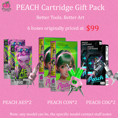 Black Friday Special | PEACH Tattoo Needle Set (3 Types × 2 Models) — PEACH CON / PEACH COG / PEACH AES | Only $99