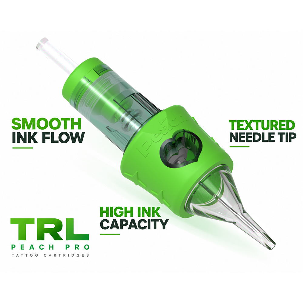PEACH PRO Professional Tattoo Needle Cartridges – Precision Lining & Shading