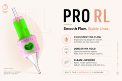 Peach Pro Tattoo Cartridges | Professional Tattoo Needles