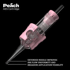 PEACH-AES PMU Tattoo Needle｜High-Precision Permanent Makeup Cartridge