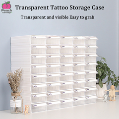 PEACH Tattoo Cartridge Drawer Organizer Box – HIPS Storage Drawers (10-Pack)