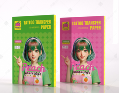 PEACH Tattoo Transfer Paper – High-Quality, Durable A4 Transfer Paper for Precision Tattooing