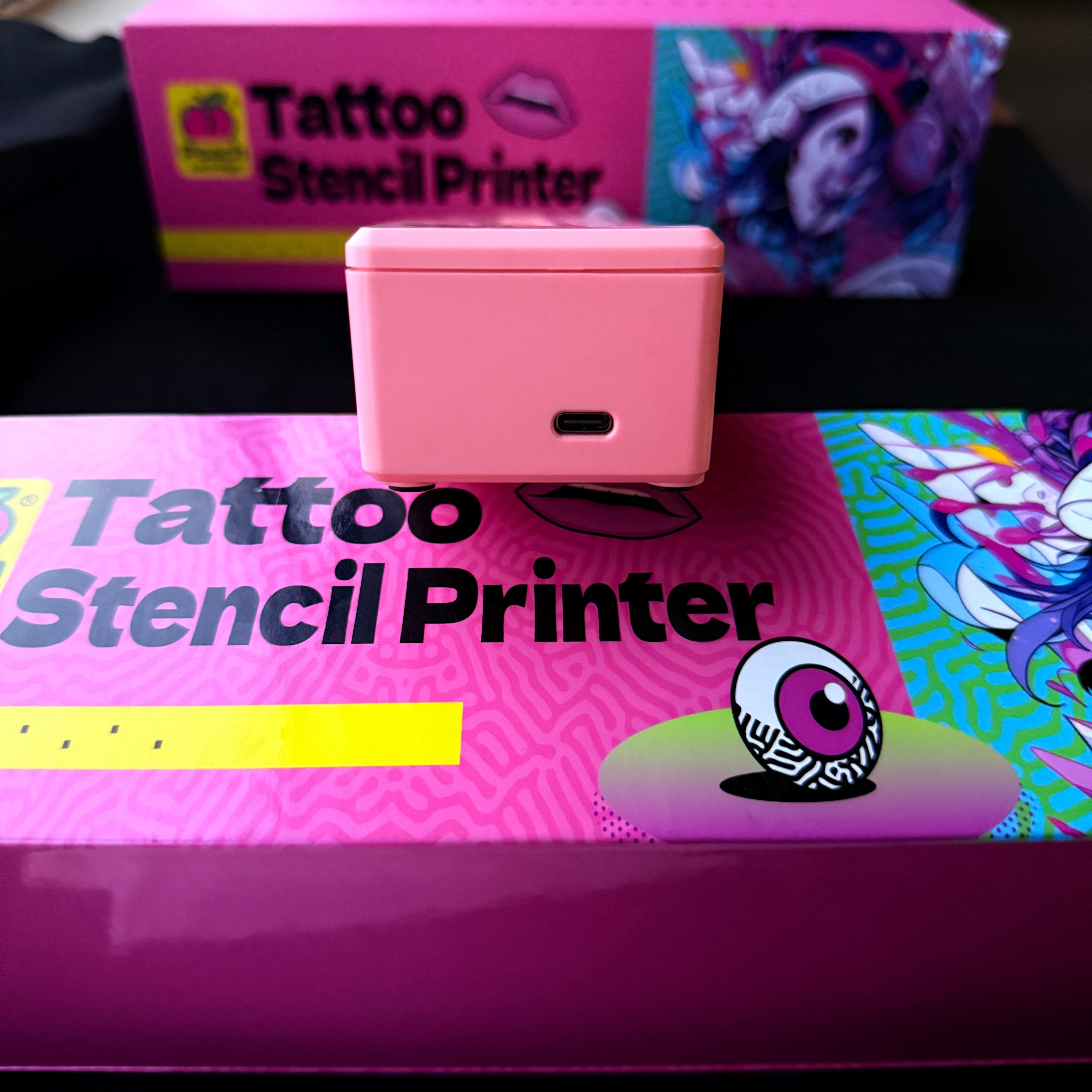 PEACH-M9 A4 Thermal Tattoo Printer | 203 dpi High Resolution · Bluetooth + USB Dual-Mode