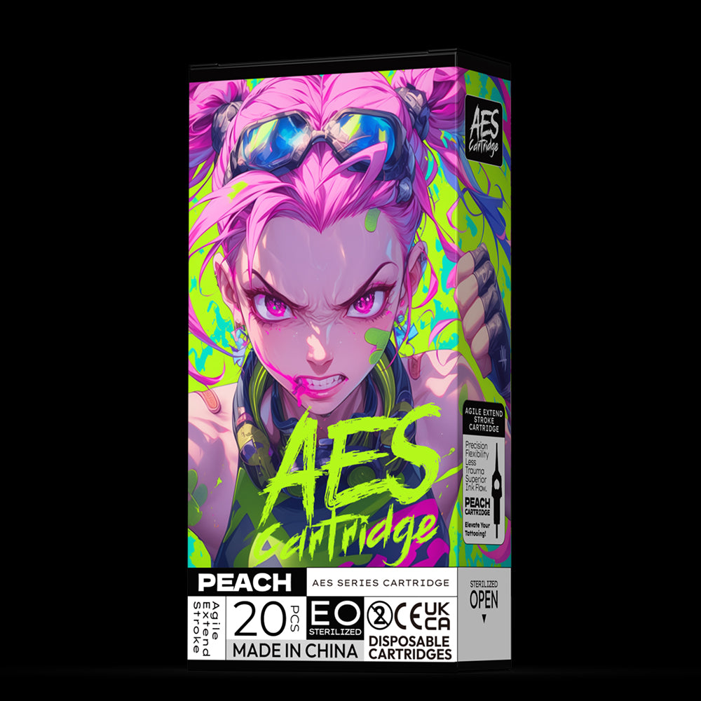 PEACH-AES PMU Tattoo Needle｜High-Precision Permanent Makeup Cartridge