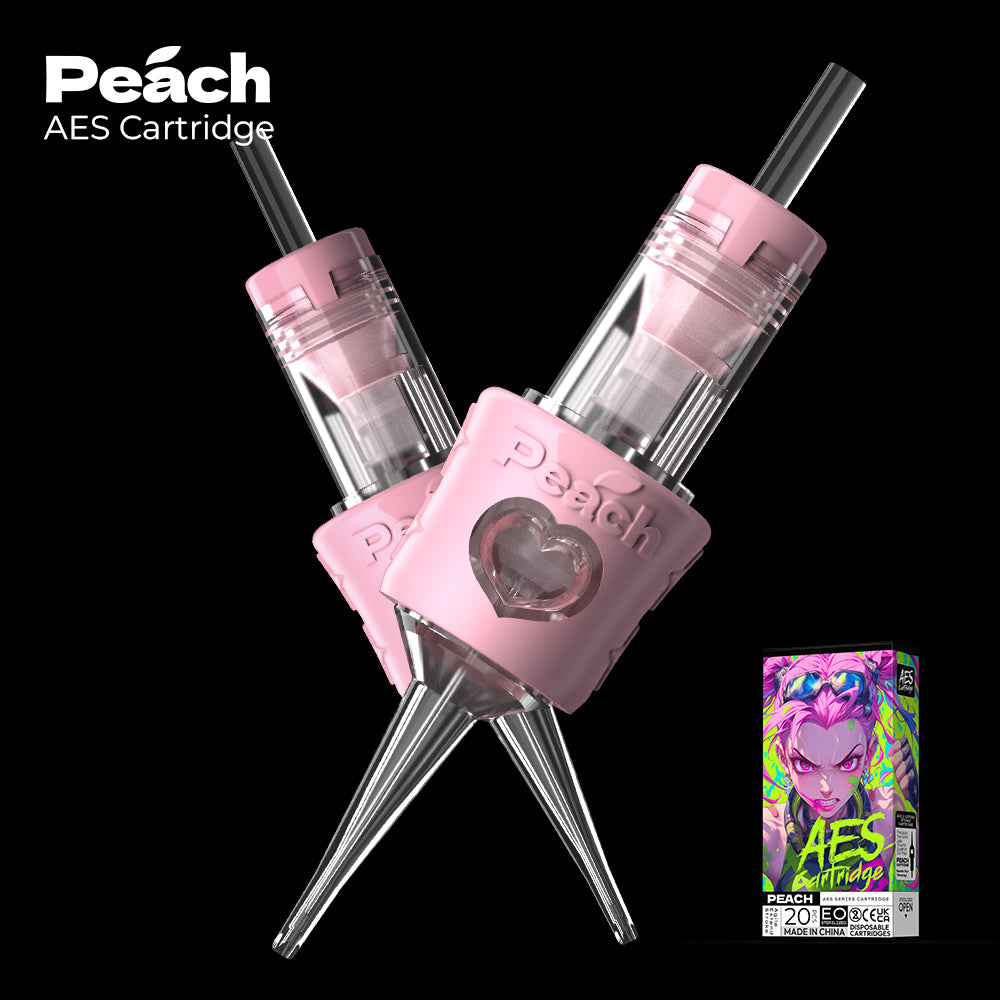 PEACH-AES PMU Tattoo Needle｜High-Precision Permanent Makeup Cartridge
