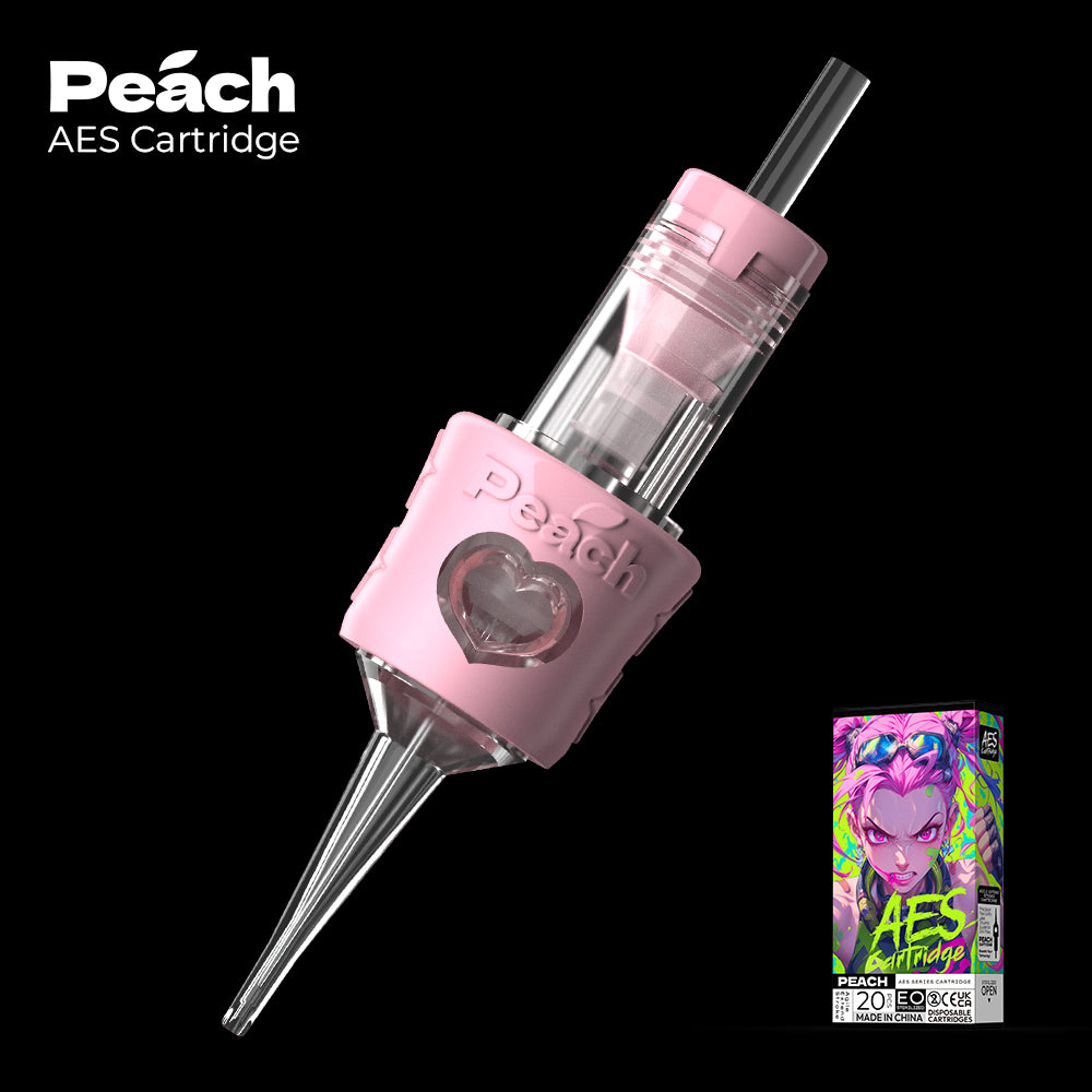 PEACH-AES PMU Tattoo Needle｜High-Precision Permanent Makeup Cartridge