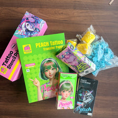 PEACH Stencil Printer Set – Complete Tattoo Transfer Kit