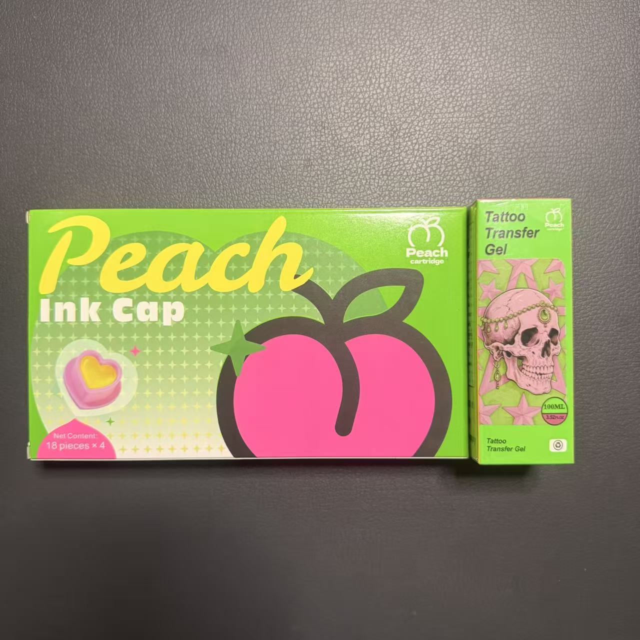 PEACH Black Friday Tattoo Artist Bundle | Tattoo Ink Cups + Transfer Gel Set