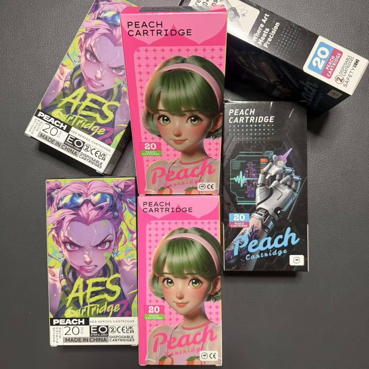 Black Friday Special | PEACH Tattoo Needle Set (3 Types × 2 Models) — PEACH CON / PEACH COG / PEACH AES | Only $99