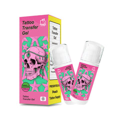 PEACH Tattoo Transfer Gel — 100ml Professional Stencil Solution | Vegan & Long-Lasting