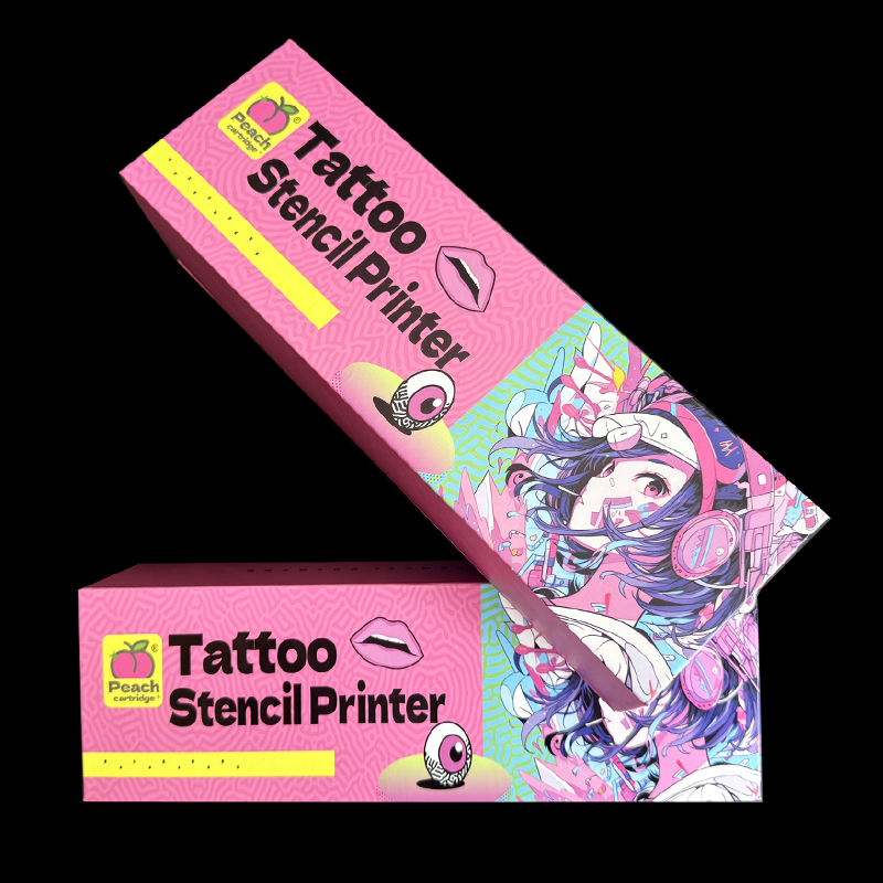 PEACH-M9 A4 Thermal Tattoo Printer | 203 dpi High Resolution · Bluetooth + USB Dual-Mode