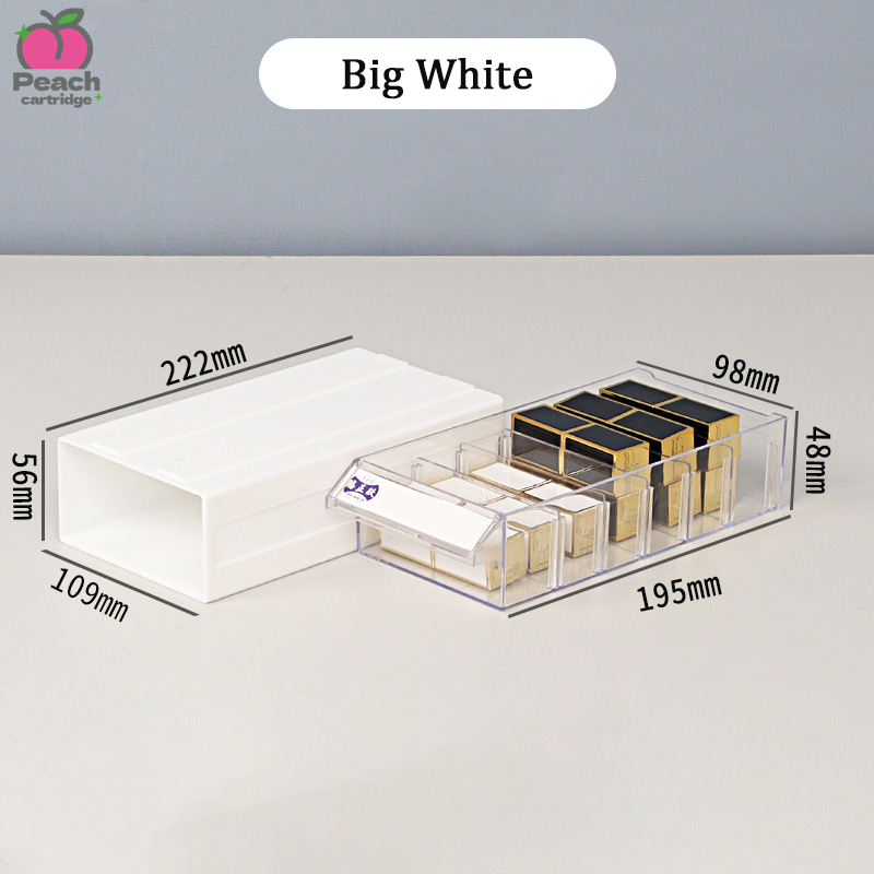 PEACH Tattoo Cartridge Drawer Organizer Box – HIPS Storage Drawers (10-Pack)