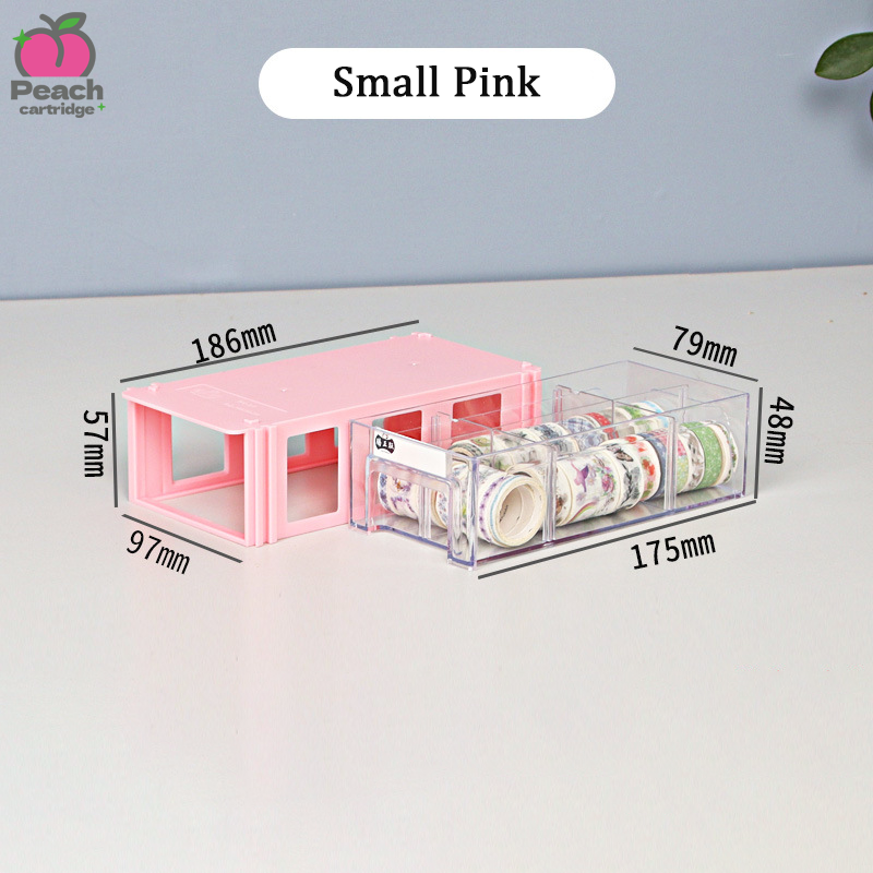 PEACH Tattoo Cartridge Drawer Organizer Box – HIPS Storage Drawers (10-Pack)