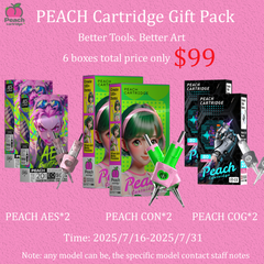 PEACH Cartridge Gift Pack | 6-Box Limited Offer